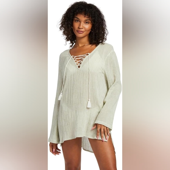 Billabong Tops - Billabong Blue Skies Swim cover up